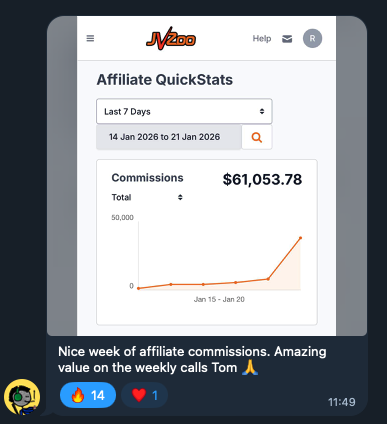 Ryan's $61k week result
