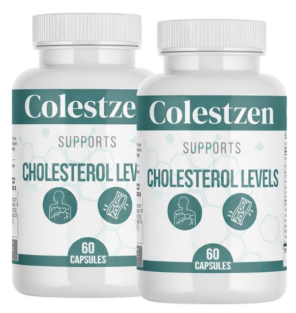 Two bottles of ColestZen