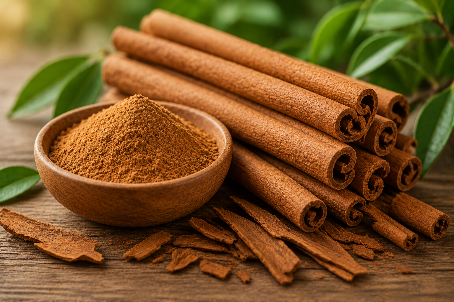 Cinnamon Bark, an ingredient in ColestZen
