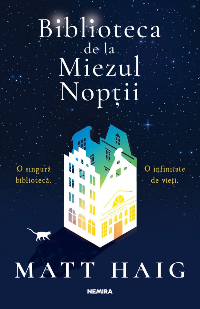 Coperta cărții Biblioteca de la miezul nopții