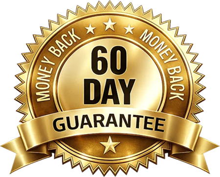 60 day money back guarantee