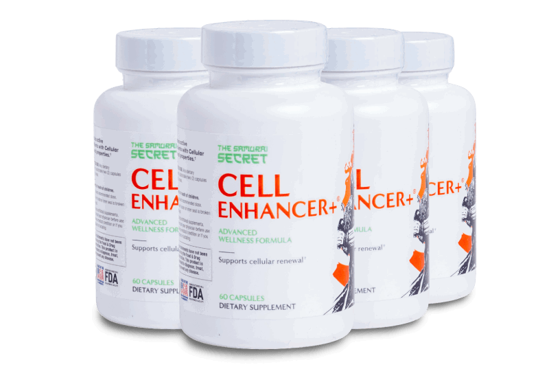 Four bottles of Cell Enhancer