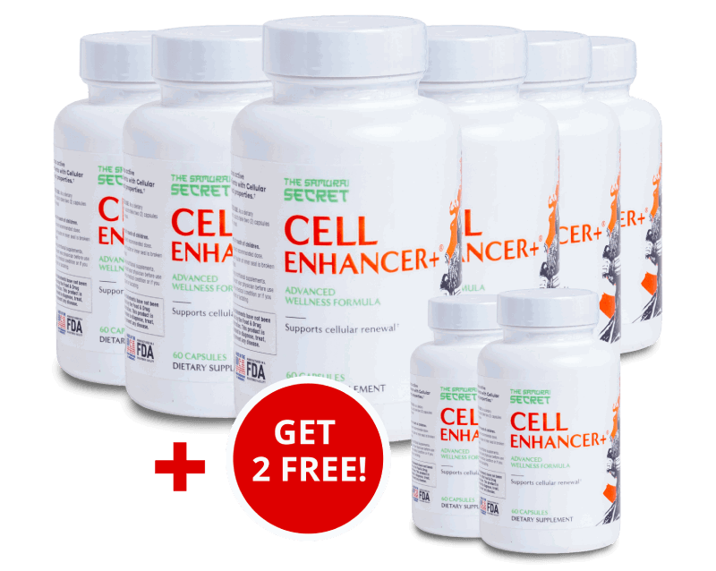 Six bottles plus two free bottles of Cell Enhancer