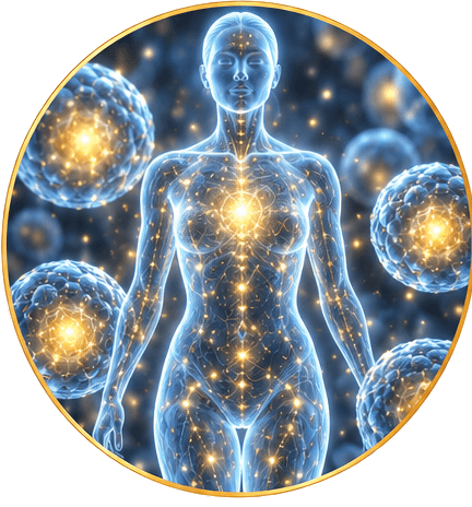 Cellular body illustration