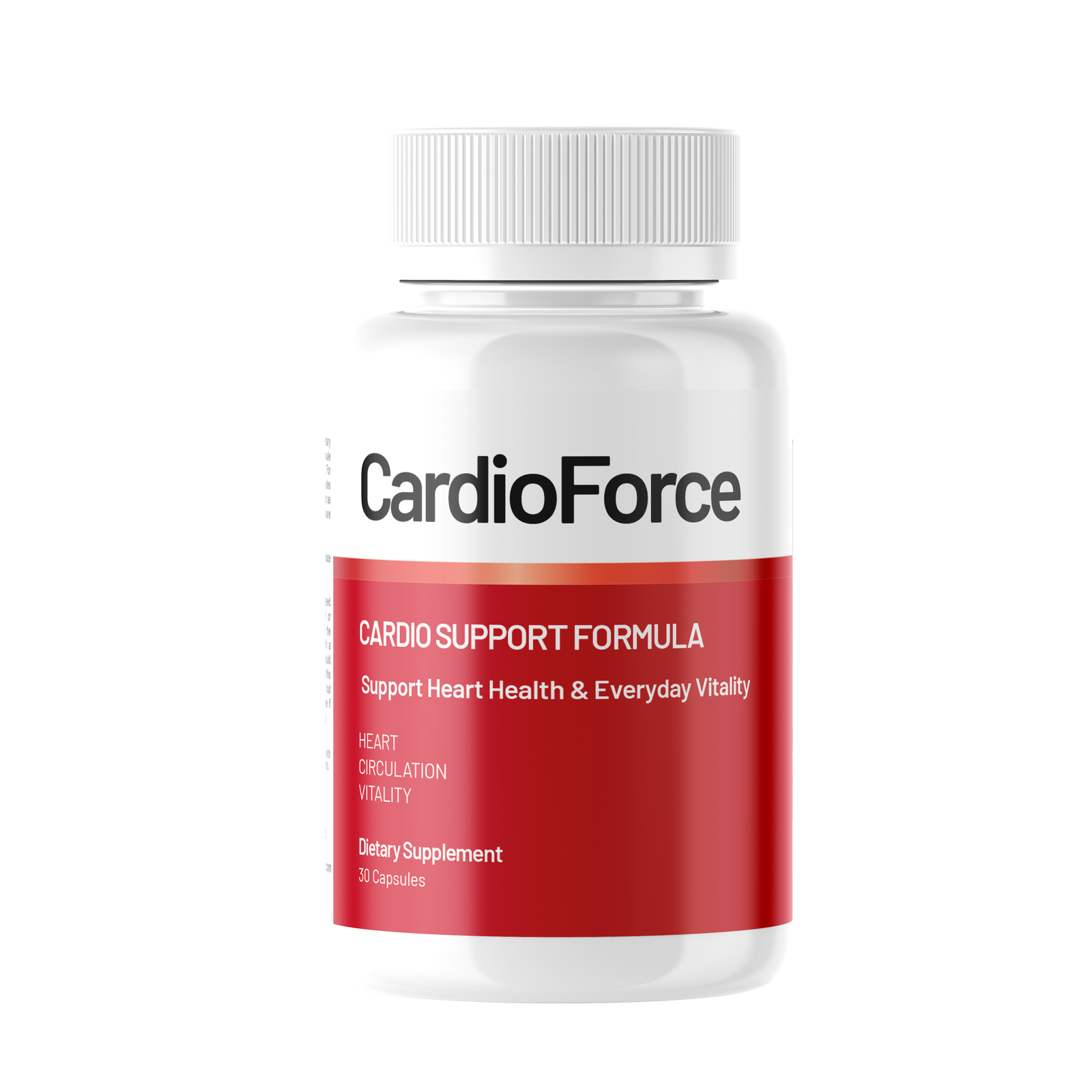 CardioForce dietary supplement bottle