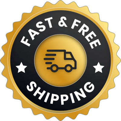 Fast and free shipping