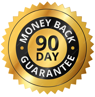 90-day money-back guarantee