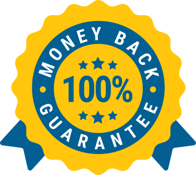 100% money-back guarantee