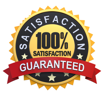 100% satisfaction guaranteed