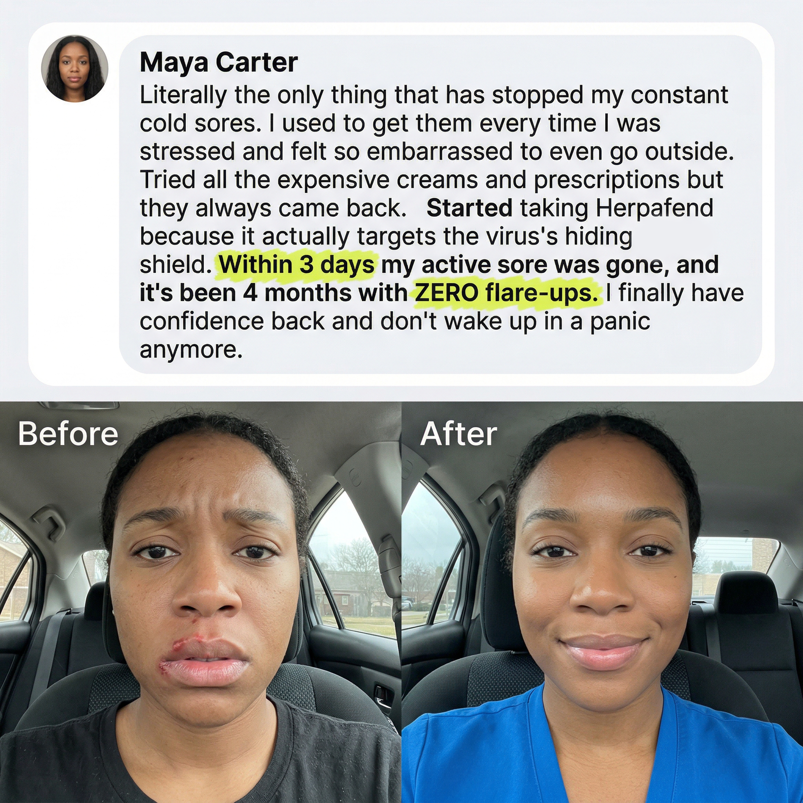 Verified customer review